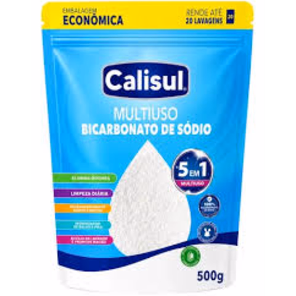 Bicarbonato de sódio 500gr Calisul