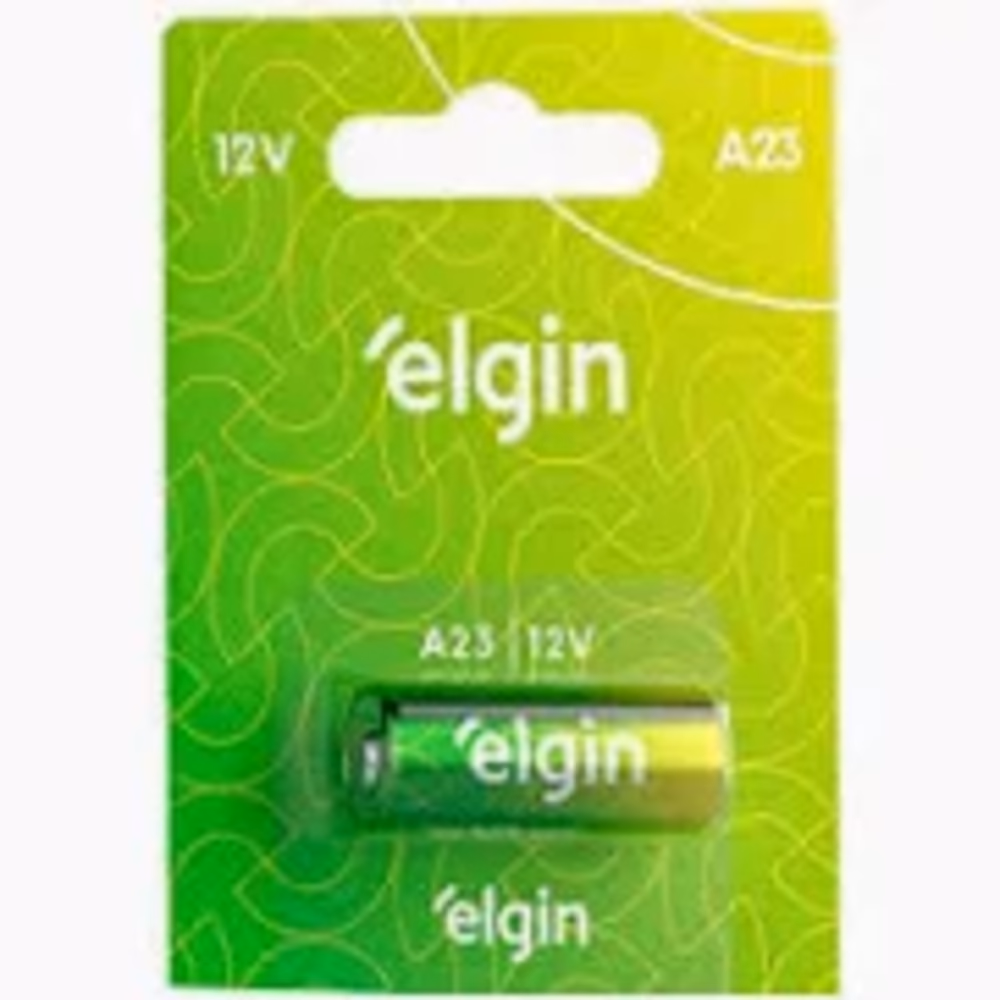 Pilha bateria a23 controle Elgin