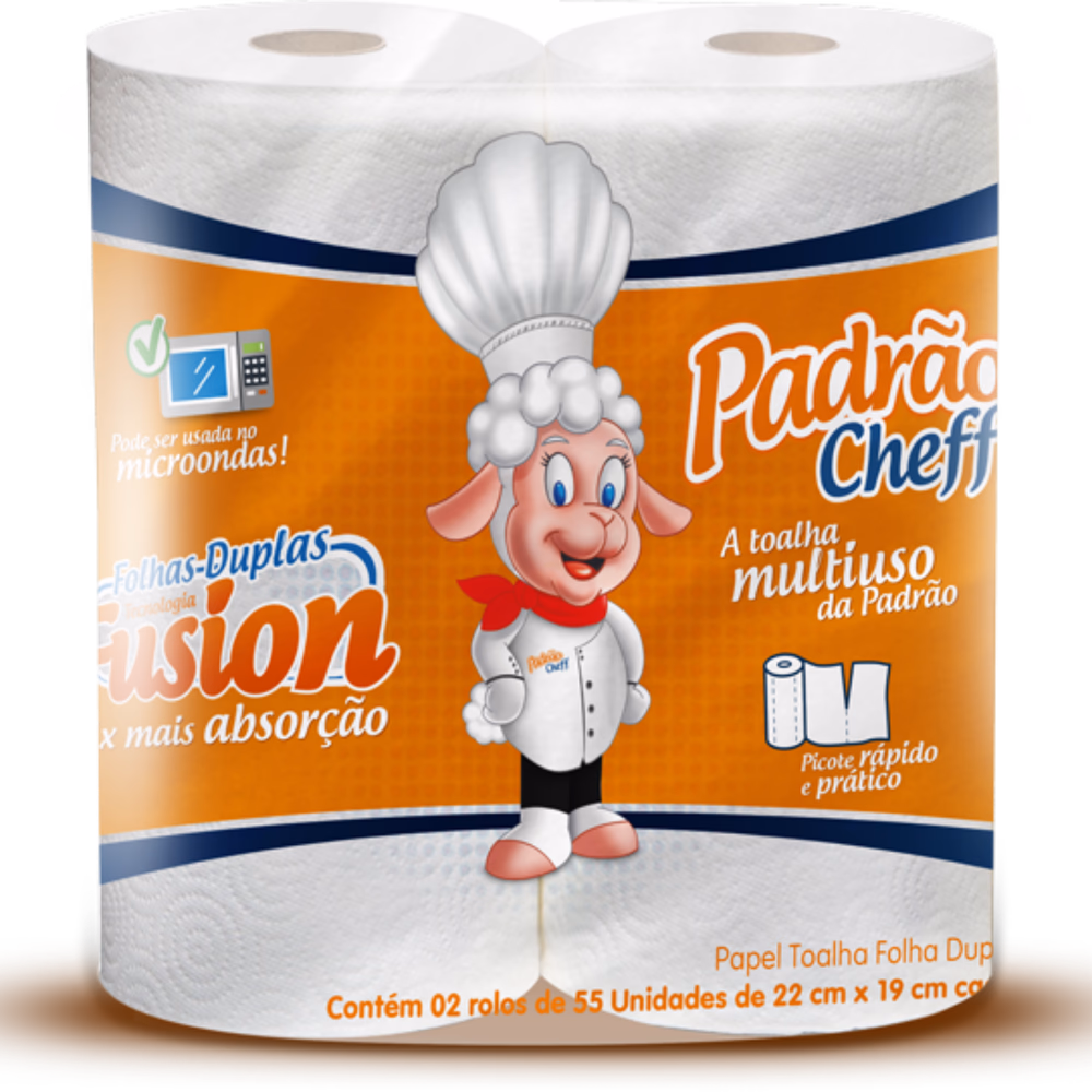 Papel Toalha cheff 55x2 Padrão