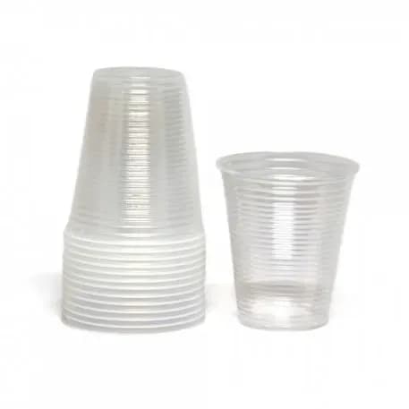 Copos Descartável Transparente 180ml c/100 Copobras